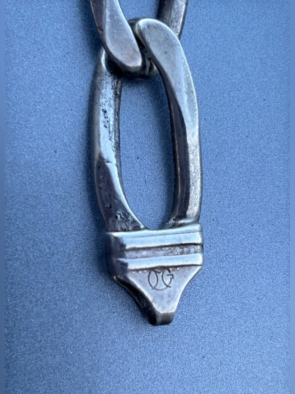 Large Link Sterling Silver BRACELET